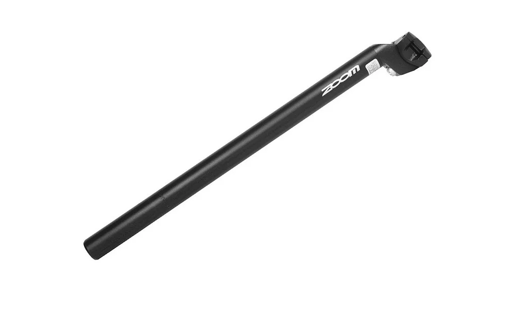 Подседельный штырь ZOOM SP-102 (D27.2 мм, L-400 мм) черный матовый - фото 1 - id-p203919293