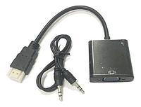 Переходник Buro HDMI (m)/VGA (f) 0.1м. (HDMI-M-VGA-F)