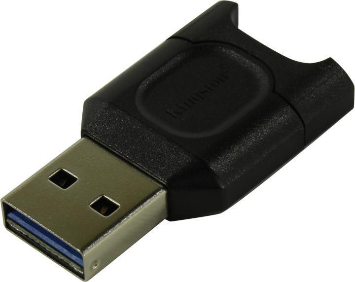 Картридер Kingston MobileLite Plus MLPM USB3.2 MicroSDHC Card Reader/Writer - фото 1 - id-p203919009