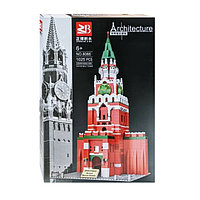 Конструктор Спасская башня Кремля King 8066, 1025 деталей, аналог Лего Креатор