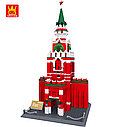 Конструктор Спасская башня Кремля King 8066, 1025 деталей, аналог Лего Креатор, фото 4