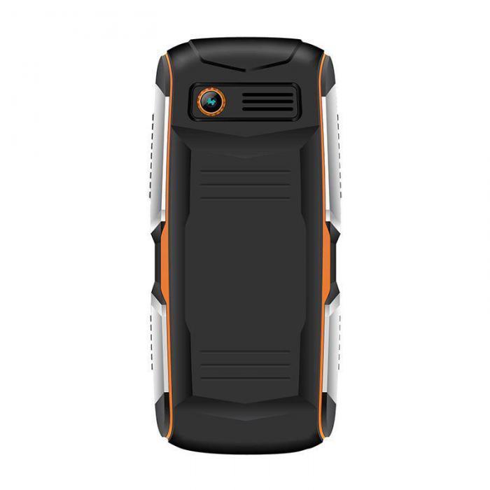 Кнопочный ударопрочный сотовый мобильный телефон TEXET TM-D426 черный-оранжевый - фото 2 - id-p202119396