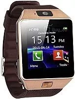 Умные часы Smart Watch DZ09 (золото/коричневый) - фото 1 - id-p203923560