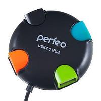 PERFEO (PF 4283) USB-HUB PF-VI-H020 4 PORT черный