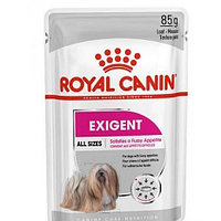 85гр Влажный корм ROYAL CANIN Exigent Care для взрослых собак привередливых в питании, паштет (пауч)