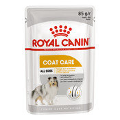 Корм ROYAL CANIN Coat Care 85гр паштет для взрослых собак с тусклой и сухой шерстью