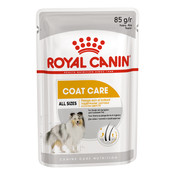 Корм ROYAL CANIN Coat Care 85гр паштет для взрослых собак с тусклой и сухой шерстью - фото 1 - id-p203923689