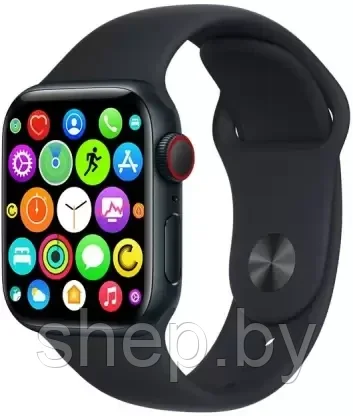 Умные часы 8 серии Smart Watch T800 Pro MAX 1,92-дюймовый дисплей, IP68 цвет : черный - фото 1 - id-p202419987