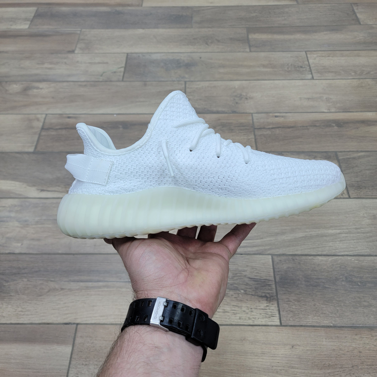 Кроссовки Adidas Yeezy Boost 350 V2 White - фото 2 - id-p22307085