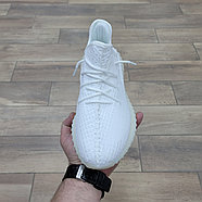 Кроссовки Adidas Yeezy Boost 350 V2 All White, фото 3