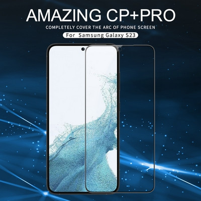Защитное стекло Nillkin CP+Pro Черное для Samsung Galaxy S23 - фото 5 - id-p203951068