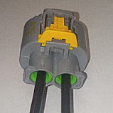 Фишка 2-pin вентилятора радиатора Peugeot 308/Renault, фото 2
