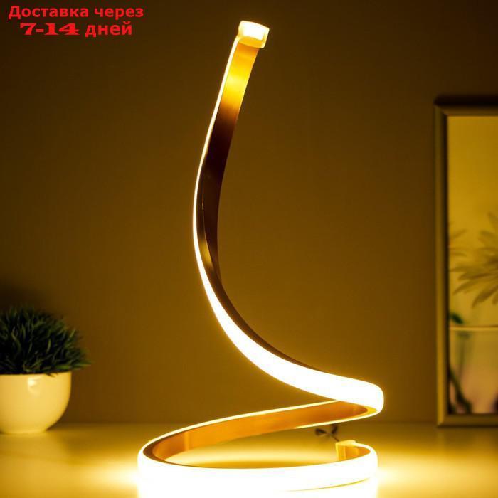 Настольная лампа 16607/1GD LED 6Вт золото 19,5х19,5х35 см - фото 3 - id-p203876129