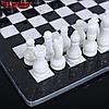 Шахматы "Элит",темная  доска 30х30 см, оникс, фото 6