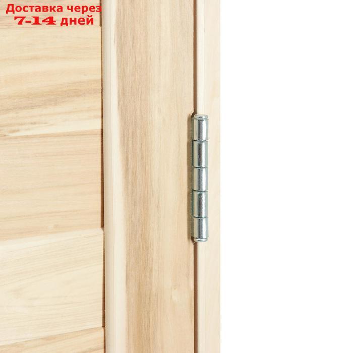 Дверь для бани из шпунтованной доски, Эконом 160х70 см - фото 4 - id-p203877740