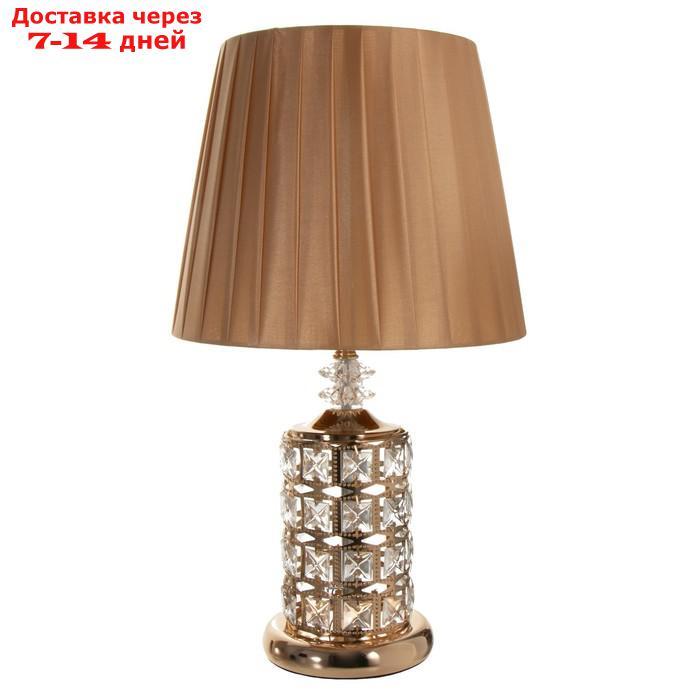 Настольная лампа с подсветкой 16684/1 E27 40Вт золото - фото 8 - id-p203877972