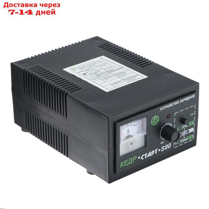 Зарядное устройство для АКБ "Кедр-Старт S80", 8 А,12В, для гелевых и кислотных АКБ - фото 3 - id-p203877157