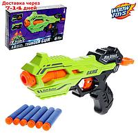 Бластер THUNDER GUN, стреляет мягкими пулями, №SL-05350