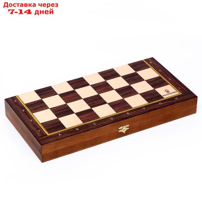 Шахматы "Рапид", (доска 37х37 см, бук, король h=9 см, пешка h=4.4 см) без утяжеления - фото 5 - id-p203877208