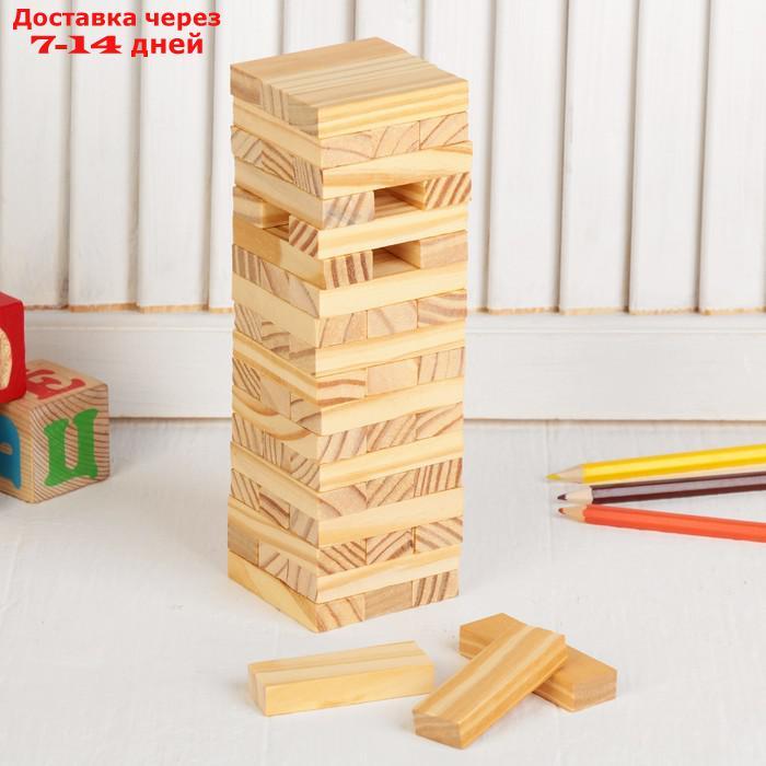 Игра настольная "Падающая башня" 20,5×6×6 см