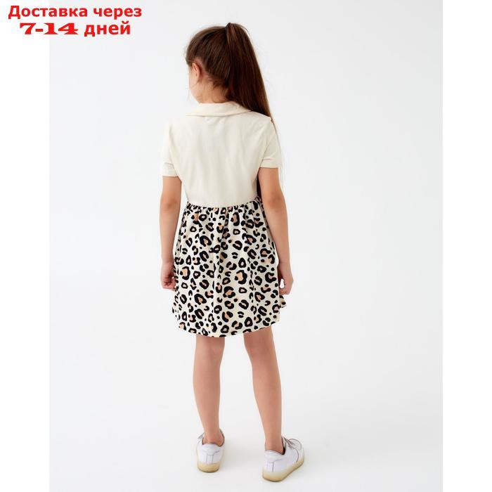 Платье детское на пуговках KAFTAN "Trendy" р.32 (110-116) - фото 4 - id-p203877276