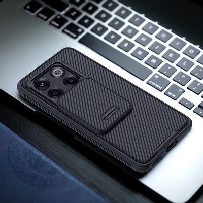Чехол-накладка Nillkin CamShield Pro Черная для OnePlus 10T - фото 4 - id-p203965334