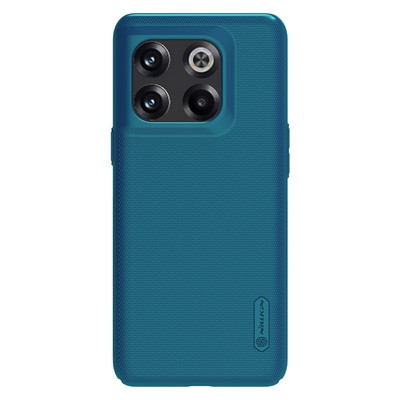 Пластиковый чехол с подставкой Nillkin Super Frosted Shield Синий для OnePlus Ace Pro - фото 1 - id-p203965365