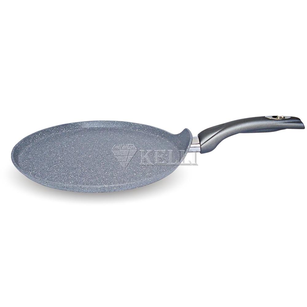 Сковорода блинница c мраморным покрытием. 25 см Kelly KL 2531-25 - фото 3 - id-p107877863