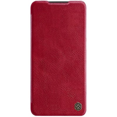 Кожаный чехол Nillkin Qin Leather Case Красный для Xiaomi Poco X4 GT - фото 1 - id-p203965405