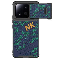 Чехол-накладка Nillkin Striker S Case сине-зеленого цвета для Xiaomi 13 Pro