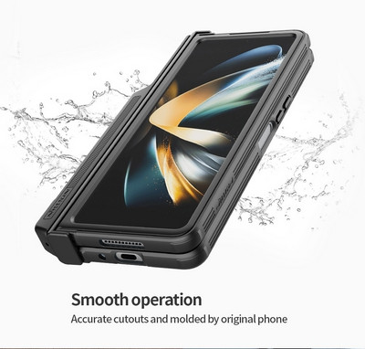 Чехол-накладка Nillkin CamShield Pro Черная для Samsung Galaxy Z Fold 4 - фото 6 - id-p203965192