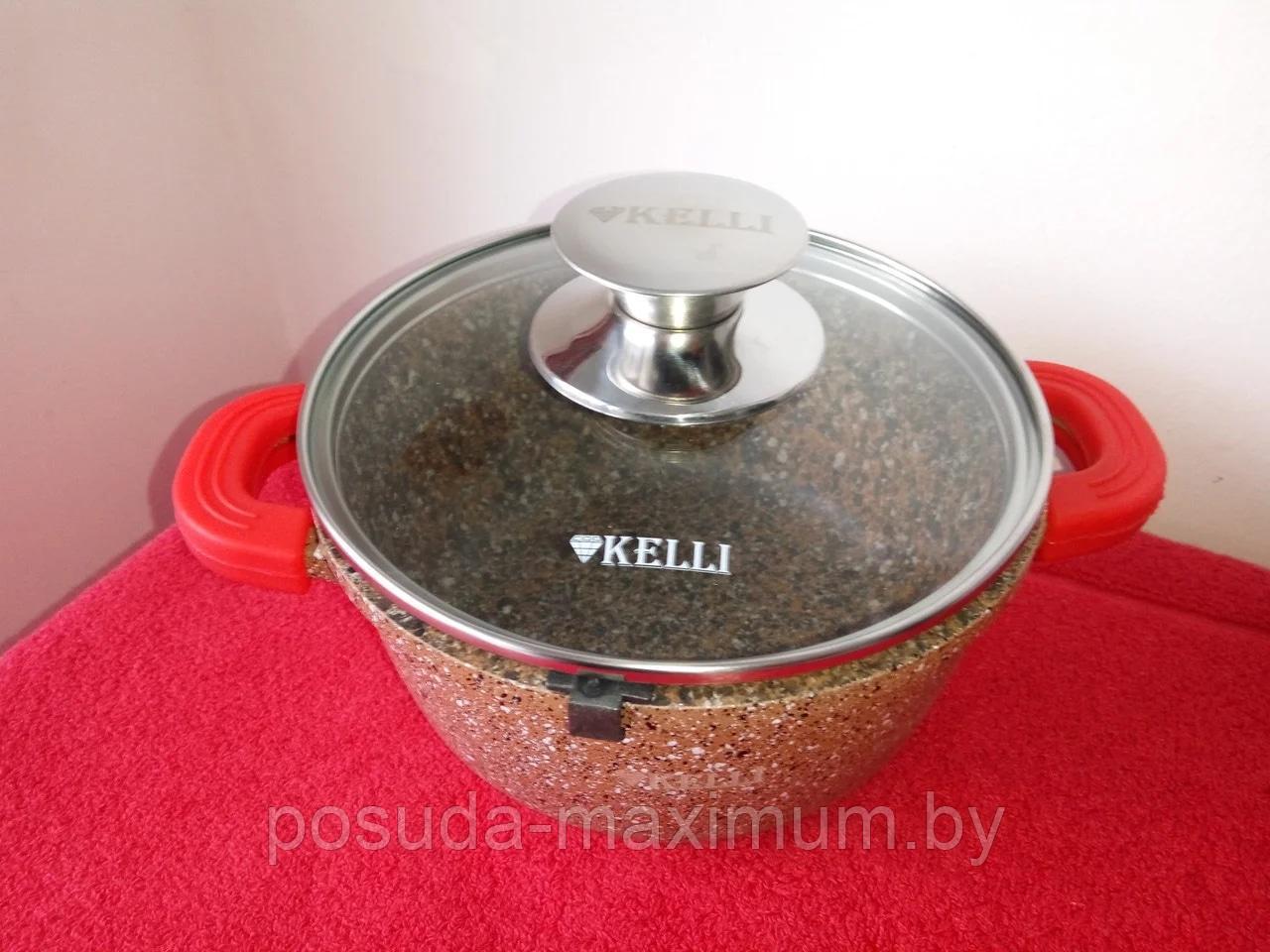 Кастрюля с гранитным покрытием 1,6л Kelli KL 4018 16