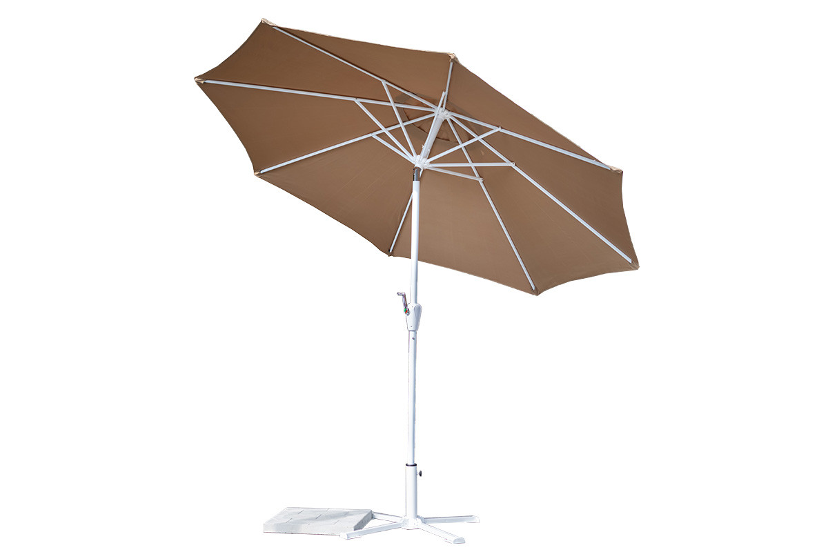 Зонт Верона с наклоном, цвет бежевый, диаметр 2.7 м