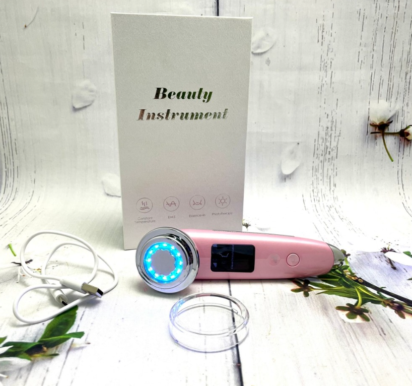 Бьюти устройство для ухода за кожей лица Beauty Instrument DS-8811 (чистка, стимуляция, подтяжка, массаж кожи - фото 4 - id-p203973953