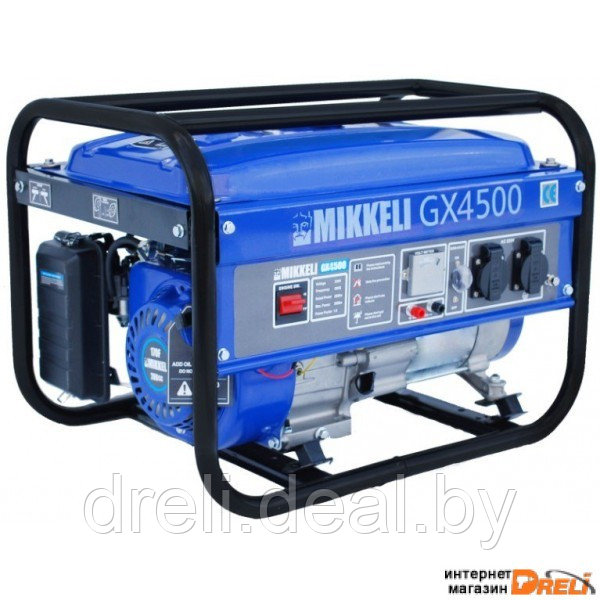 Бензиновый генератор Mikkeli GX4500 - фото 1 - id-p203974215