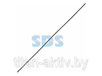Термоусадочная трубка клеевая 4,8 / 1,6 мм, черная (упак. 10 шт. по 1 м) REXANT