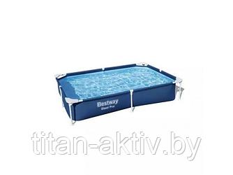 Каркасный бассейн Steel Pro, 221 х 150 х 43 см, BESTWAY