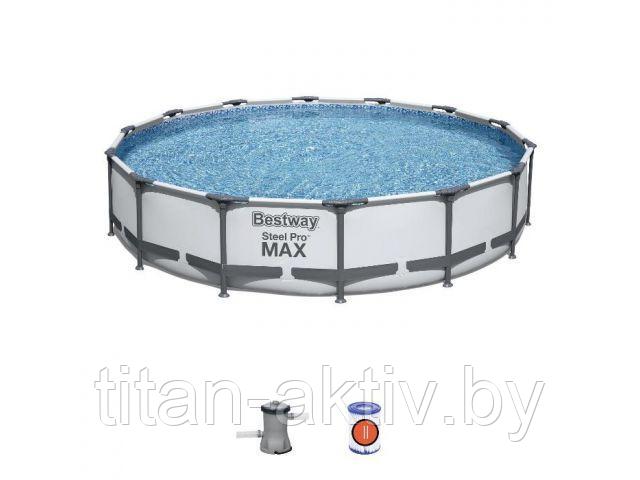 Каркасный бассейн Steel Pro MAX, 427 х 84 см, комплект, BESTWAY - фото 1 - id-p203977472