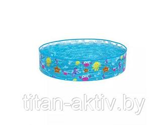 Складной детский бассейн Fill 'N Fun Sparking Sea, 122 х 25 см, BESTWAY