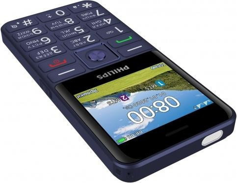 Мобильный телефон Philips Xenium E207 (синий) - фото 6 - id-p203977883