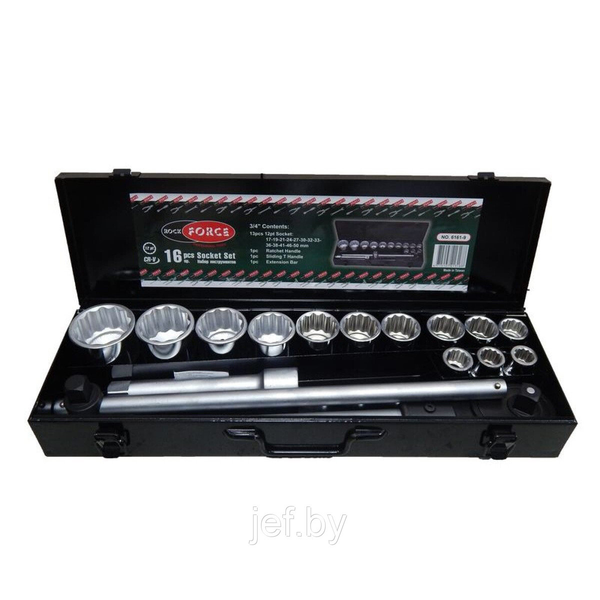 Набор инструментов RF-6161-9 16 предметов ROCKFORCE RF-6161-9