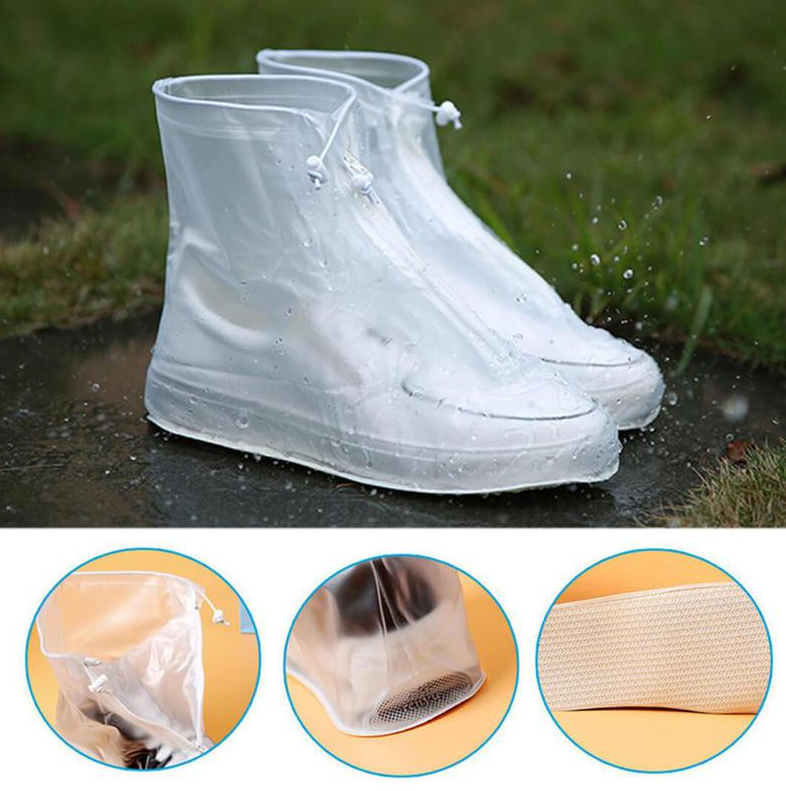 Защитные чехлы (дождевики, пончи) для обуви от дождя и грязи с подошвой - фото 8 - id-p102189747