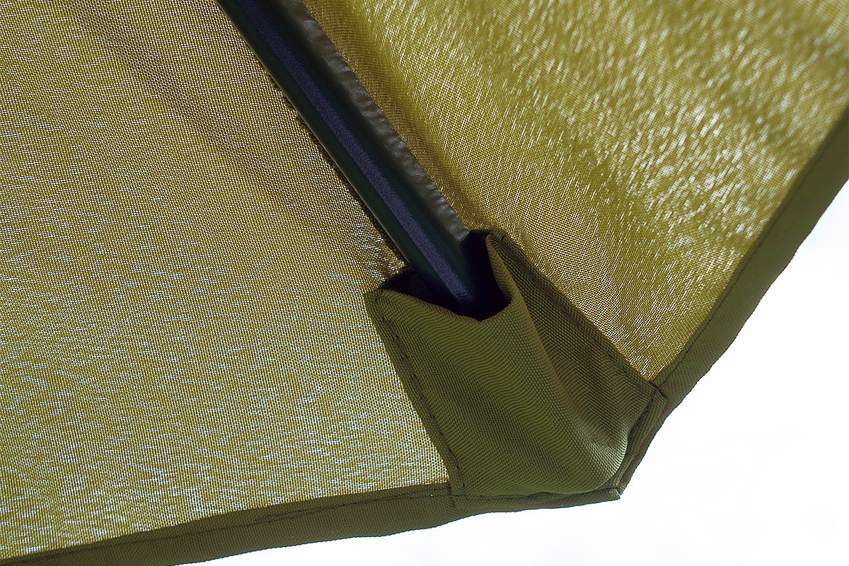 Зонт САЛЕРНО, цвет оливковый, наклонный, диаметр 2.7 м - фото 4 - id-p203987153