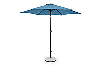 Зонт САЛЕРНО, цвет бирюзовый, наклонный, диаметр 2.7 м