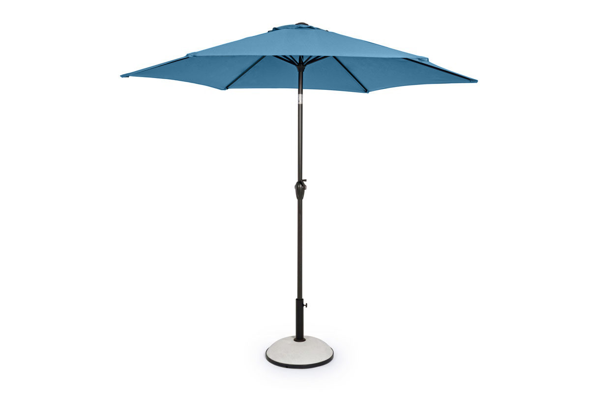 Зонт САЛЕРНО, цвет бирюзовый, наклонный, диаметр 2.7 м