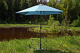 Зонт САЛЕРНО, цвет бирюзовый, наклонный, диаметр 2.7 м, фото 2