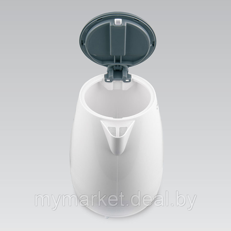 Чайник электрический пластиковый 1.7 л, мощность 2200 Вт, Maestro MR-031-GREY - фото 3 - id-p203987506
