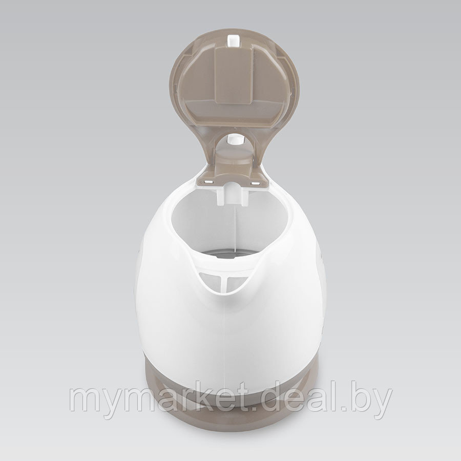 Чайник электрический пластиковый 1 л мощность 1100 Вт, Maestro MR-012-BEIGE - фото 4 - id-p203987512