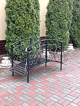 Мостик декоративный с ковкой №5