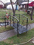 Мостик декоративный с ковкой №5, фото 6